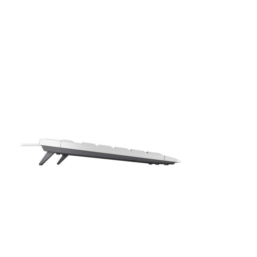 Cherry Stream Keyboard Tkl Teclado Usb Qwerty Inglés Blanco