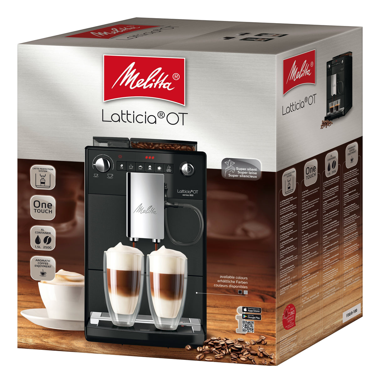 Cafetera Espresso Automática Melitta Latticia Ot F30/0-100