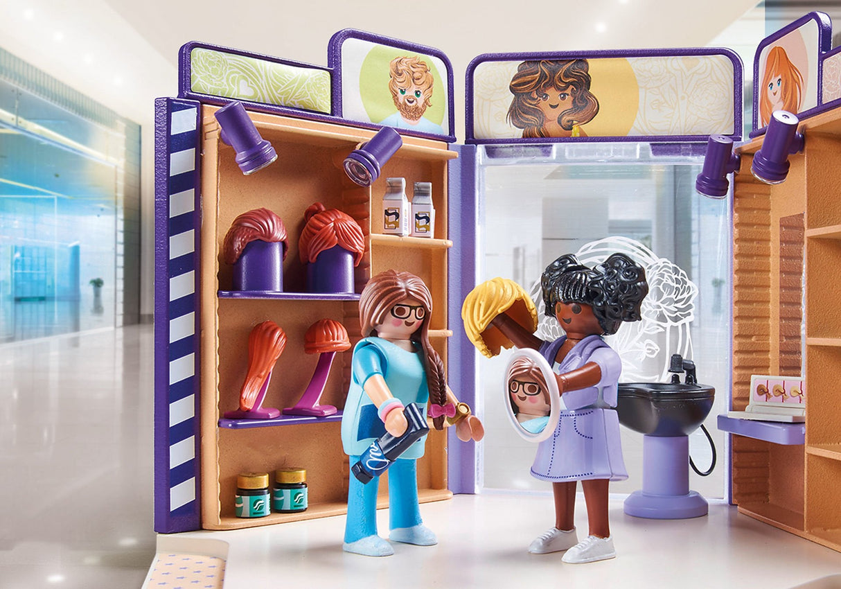 Playmobil 71535 Mylife Peluquería, Juguete De Construcción 71535
