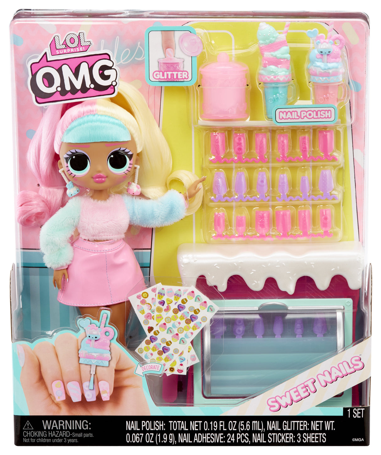 Muñeca Sweet Nails Tienda De Dulces Candylicious L.O.L. Surprise