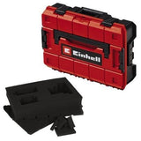 Maleta Del Sistema Einhell E-Case Sf Con Rejilla De Espuma, Caja De Herramientas