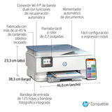 Hp Envy Inspire 7921e All-In-One Color Inkjet 15/10ppm Print Scan Copy Printer