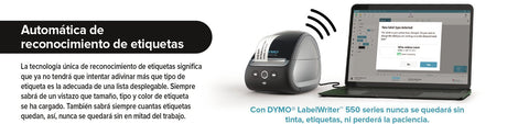 EAN 3026981127229 - DYMO LabelWriter 550 impresora de etiquetas Térmica directa 300 x 300 DPI Alámbrico imagen 13