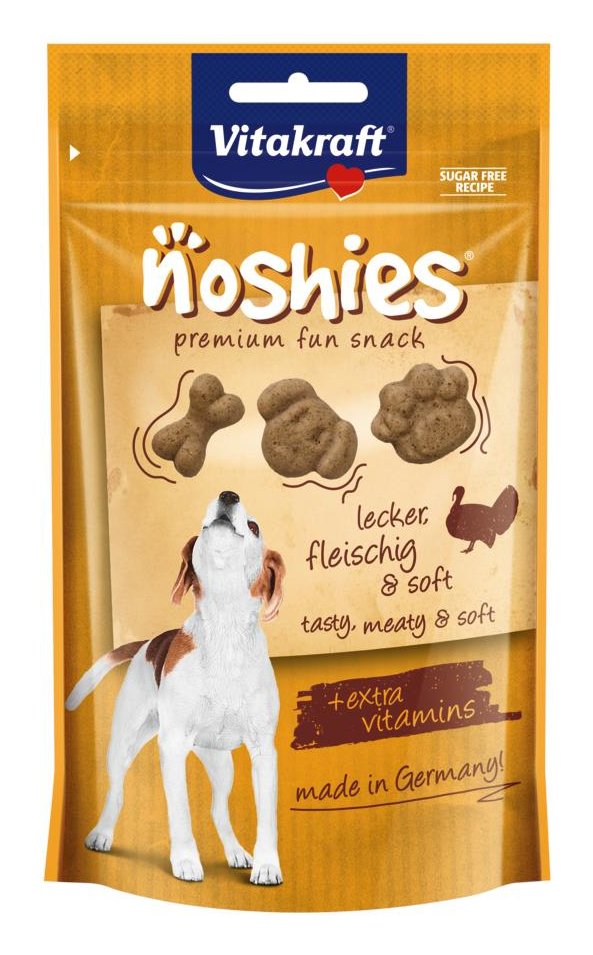 Golosina Para Perros Vitakraft Noshies Turkey  90 G