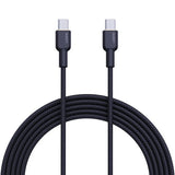 EAN 0689323785360 - AUKEY CB-NCC1 USB-C Type-C Power Delivery PD 60W 3A 1m Nylon Black cable USB USB 3.2 Gen 1 (3.1 Gen 1) US imagen 3