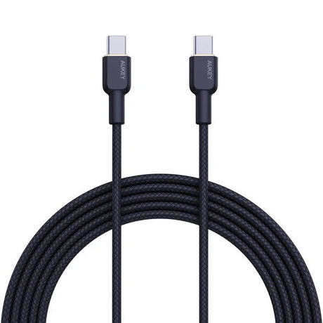 EAN 0689323785360 - AUKEY CB-NCC1 USB-C Type-C Power Delivery PD 60W 3A 1m Nylon Black cable USB USB 3.2 Gen 1 (3.1 Gen 1) US imagen 3