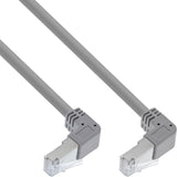 Cable De Red  Inline En Ángulo Ascendente/Descendente, S/Ftp (Pimf), Cat.6, 250 Mhz, Pvc, Cobre, Gris, 2,67 M