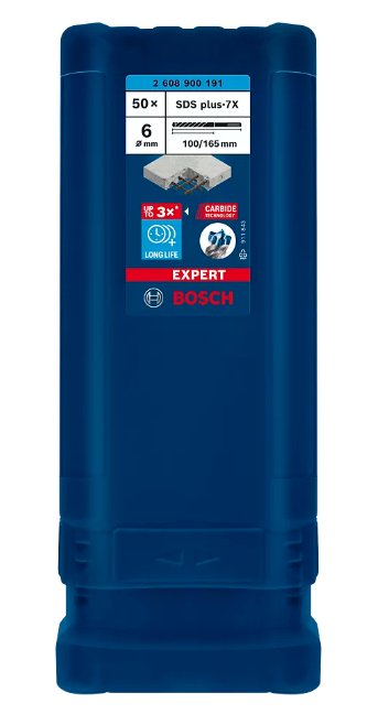 EAN 4059952532646 - Bosch Expert SDS plus-7X Hammer drill bit 50 pieza(s) imagen 2