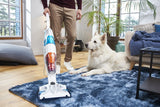 Aspiradora Rowenta Clean & Steam Multi Ry8544wh De Pie Y Escoba Eléctrica Corriente Alterna Seca Y Húmeda Sin Bolsa 0,5 L 1700 W Blanco, Azul