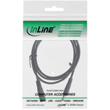 Cable De Extensión De Cc Inline, Enchufe De Cc Macho/Hembra 5,5x2,1 Mm, 0,5 M
