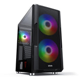 Caja Pc Modecom Volcano Amirani Argb Negra