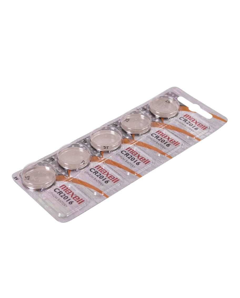 Maxell Pilas Planas De Litio 3v - Cr2016 -Pack 5-