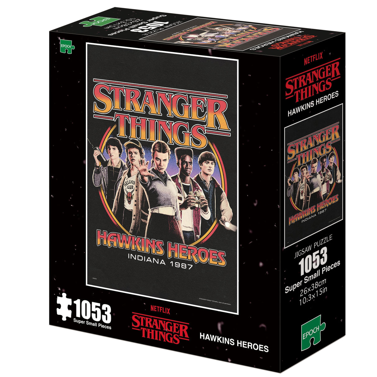Epoch Games Stranger Things Hawkins Heroes 1000 Piezas) 3261f