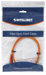 EAN 0766623471312 - Intellinet 2m LC/ST Cable de fibra óptica e InfiniBand Naranja imagen 5