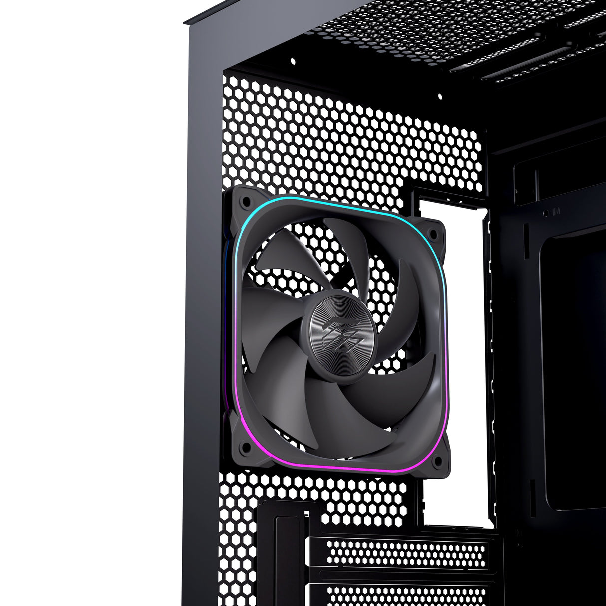 EAN 6977277360011 - Einarex EXCS-SM-51DR-B carcasa de ordenador Micro Torre Negro imagen 16