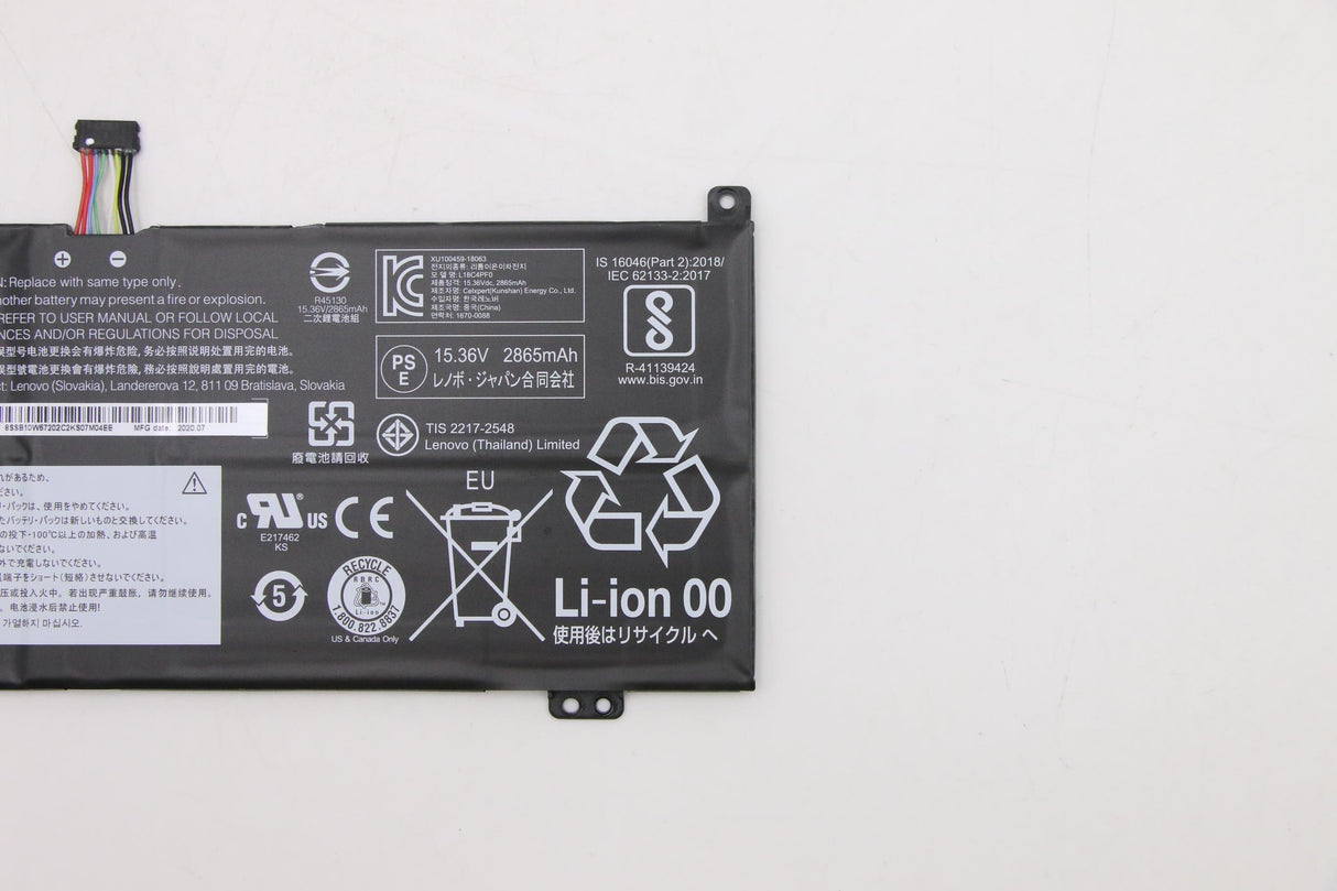 EAN 5704174527374 - Lenovo 5B10W67334 refacción para laptop Batería imagen 3