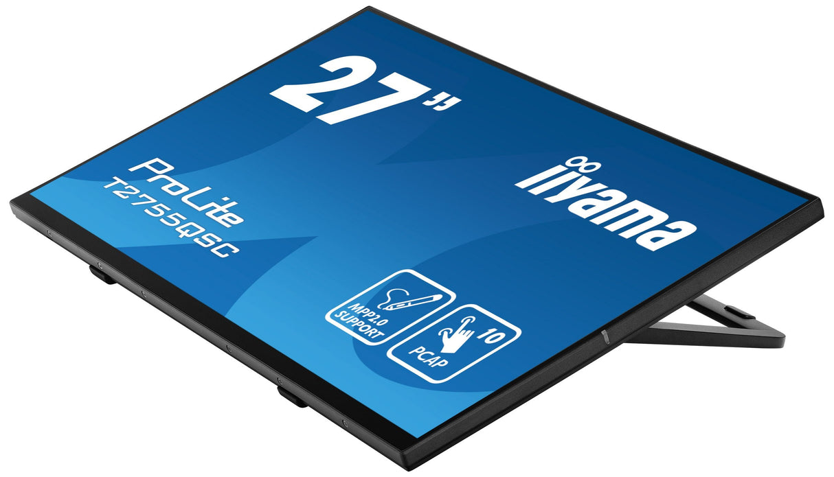 Monitor Iiyama  27" T2755qsc-B1 16:9 M-Touch Hdmi+Dp Ips Retail