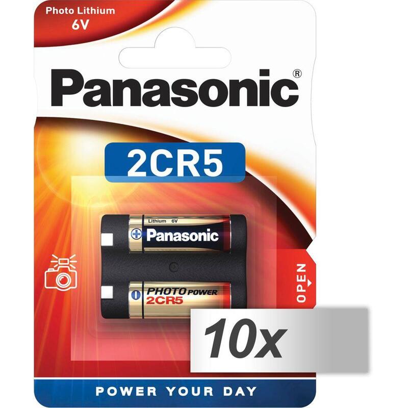 10x1 Panasonic Photo 2 Cr 5 Lithium Vpe Inner Box