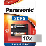10x1 Panasonic Photo 2 Cr 5 Lithium Vpe Inner Box