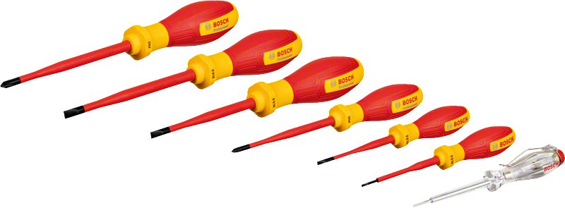 EAN 4053423246742 - Bosch 1.600.A02.NF7 Juego Destornillador plano imagen 1