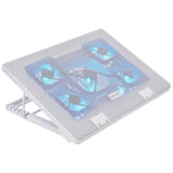 Base De Refrigeracion Para Portátiles Mars Gaming Mnbc2 5 Ventiladores Ultra Silenciosos Hasta 17.3"