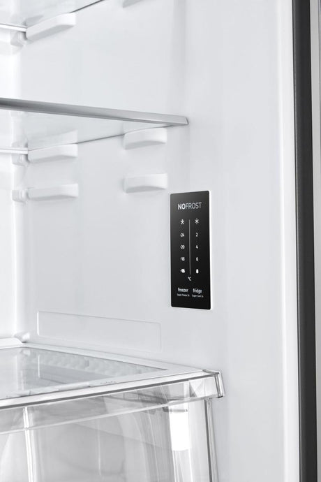 EAN 3838782766534 - Gorenje G600 NRM818EMB nevera puerta lado a lado Independiente 427 L Negro imagen 6