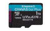 Kingston  Tarjeta De Memoria Microsdxc De 1tb (Negro, Uhs-I U3, Clase 10, V30, A2)