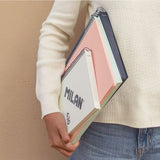 Milan Serie 1918 Cuaderno Espiral Formato A5 Cuadricula 5x5mm - 80 Hojas De 95 Gr/M2 - Microperforado, 2 Taladros -