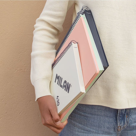 EAN 8411574107507 - Milan 57153E80SNCBG cuaderno y block A5 80 hojas Beige imagen 4