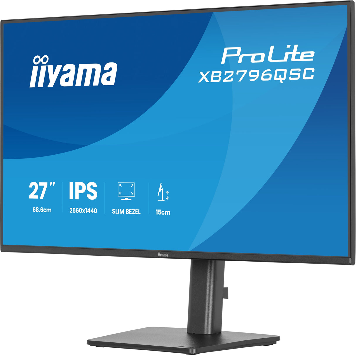 EAN 4948570127023 - iiyama ProLite XB2796QSC-B1 pantalla para PC 68,6 cm (27") 2560 x 1440 Pixeles Quad HD LED Negro imagen 4