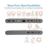 Dock Usb-C Triple Display - 4k Hdm