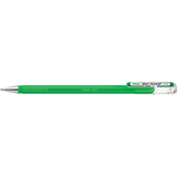 Pentel Mattehop Bolígrafo De Gel 0.5 Mm Color De Escritura Verde