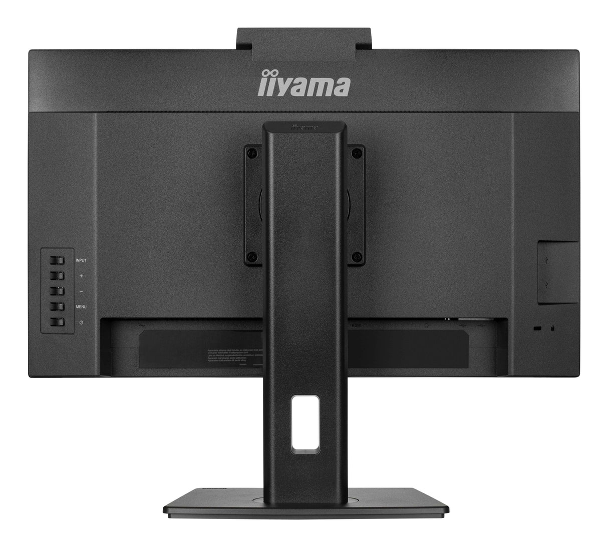 Monitor Iiyama 24" Prolite Xub2490hsuh-B2 Led  (Matt), Fullhd, Ips, Webcam, Micrófono, Cubo Usb, Panel De 100hz Xub2490hsuh-B2 Negro