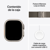 EAN 195950609868 - Apple Watch Ultra 3 OLED 49 mm Digital 422 x 514 Pixeles Pantalla táctil 5G Titanio Wifi GPS (satélite) imagen 8
