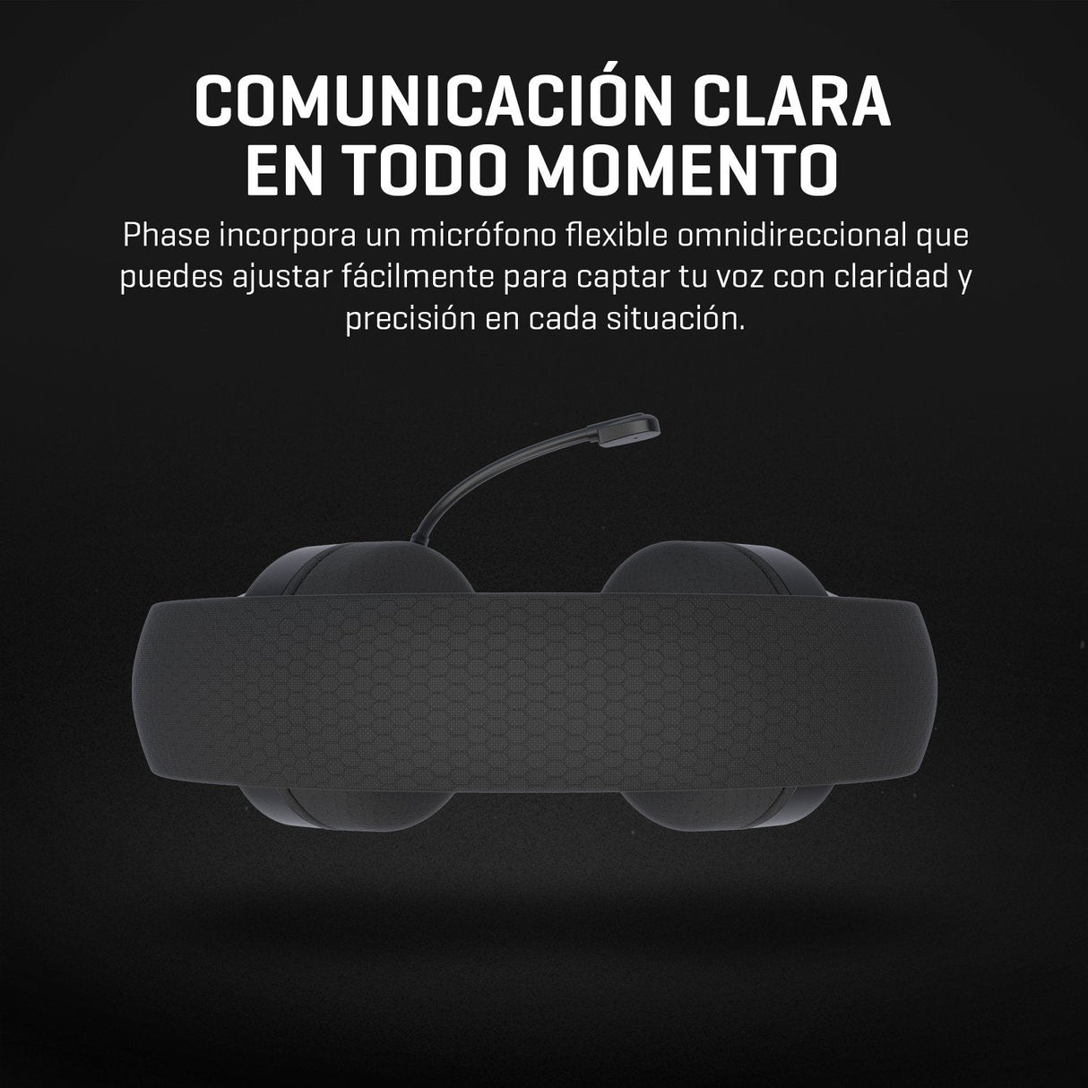 Auriculares Gaming Inalámbricos Con Micrófono Krom Phase Bluetooth Jack 3.5 Usb 2.0 Negros