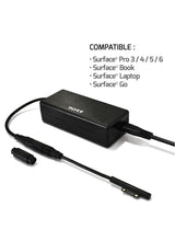 Port Designs 900102-Eu Cargador Portatil 60 W Negro Para Ms Surface - Eu