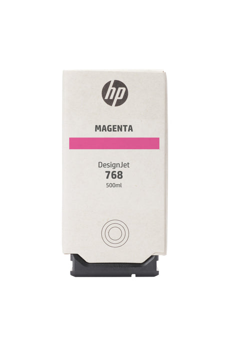 EAN 0196188231937 - HP 768 Magenta 500-ml DesignJet Ink Cartridge cabeza de impresora Inyección de tinta térmica imagen 1