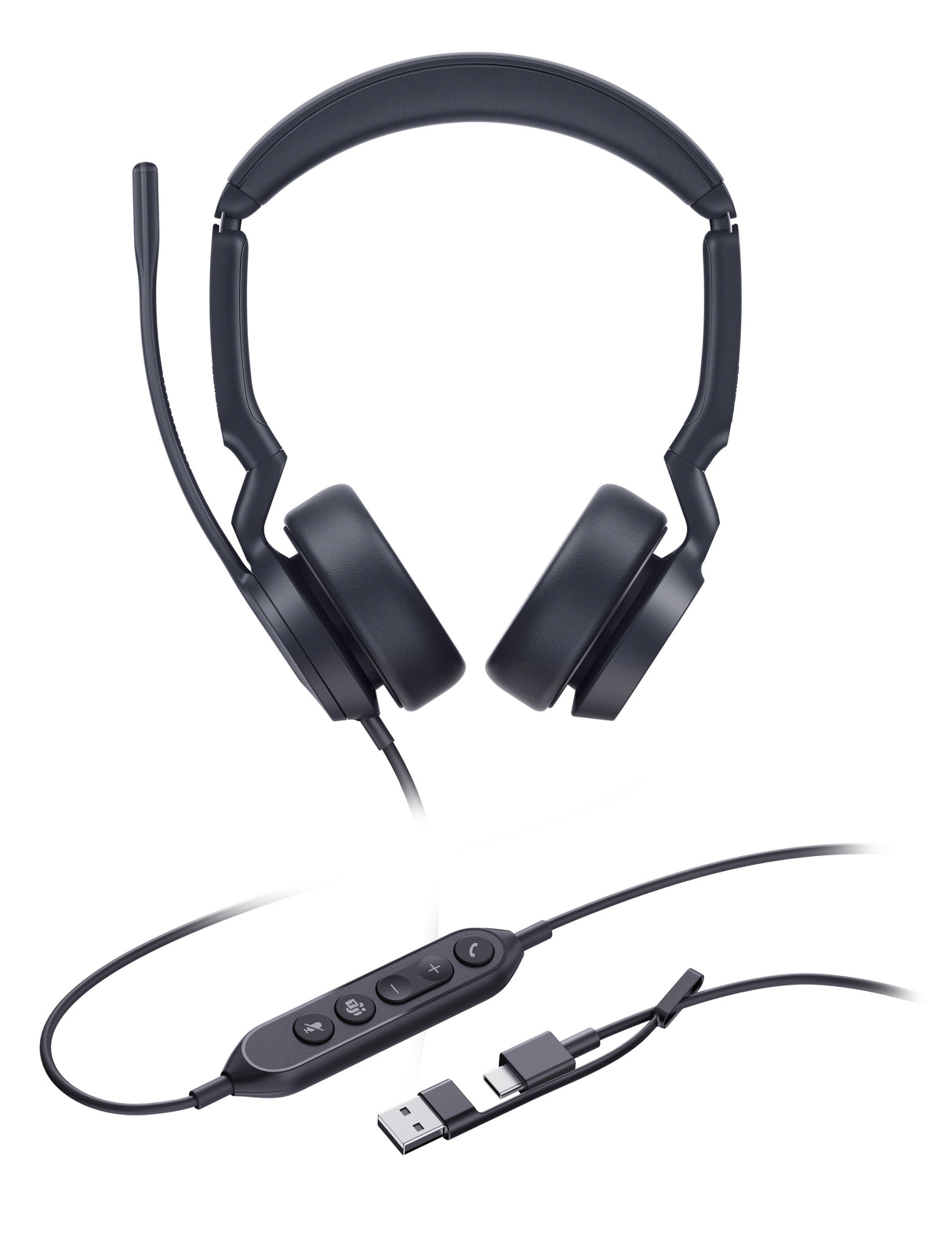 EAN 6938818322608 - Yealink UH44 Dual Teams USB-C/A Auriculares Alámbrico Diadema Oficina/Centro de llamadas USB Type-C / USB imagen 1