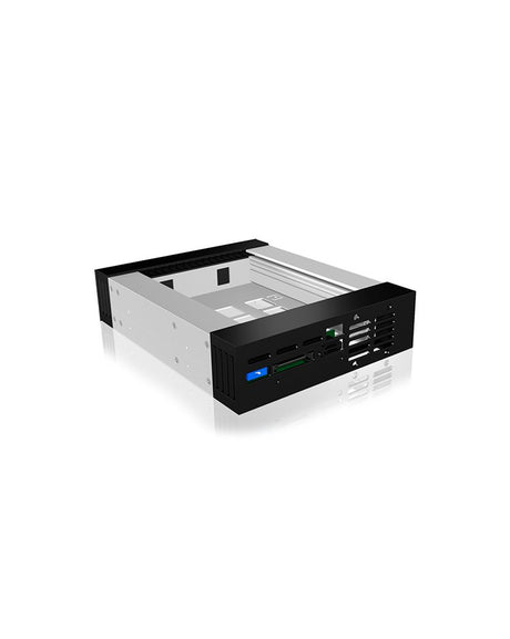 EAN 4250078188506 - ICY BOX Carrier IB-129SSK-B Caja de disco duro (HDD) Aluminio, Negro 2.5/3.5" imagen 4