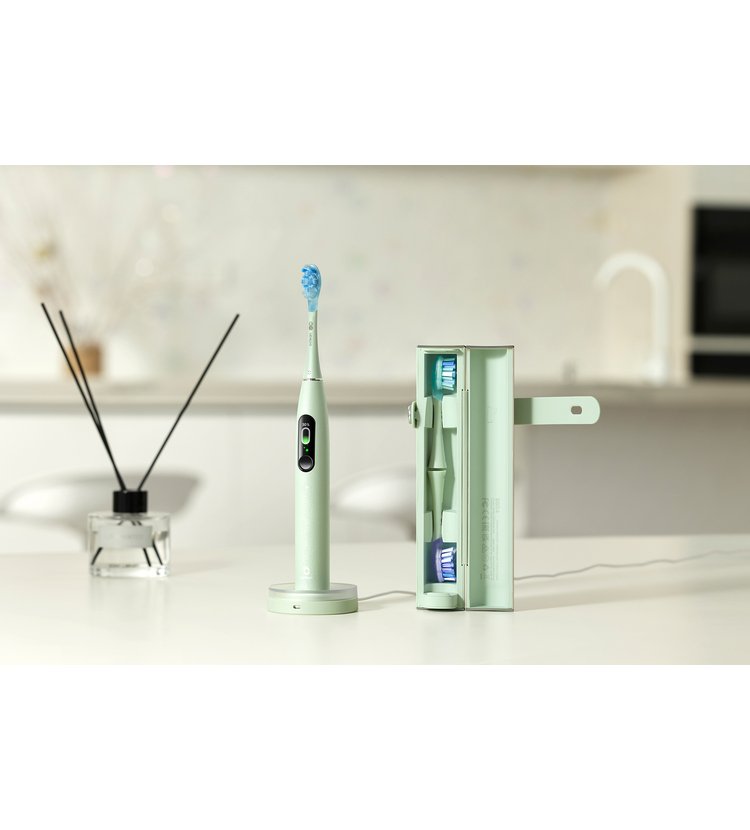 EAN 6970810553505 - Oclean X Ultra S Adulto Cepillo de dientes oscilante Verde imagen 5