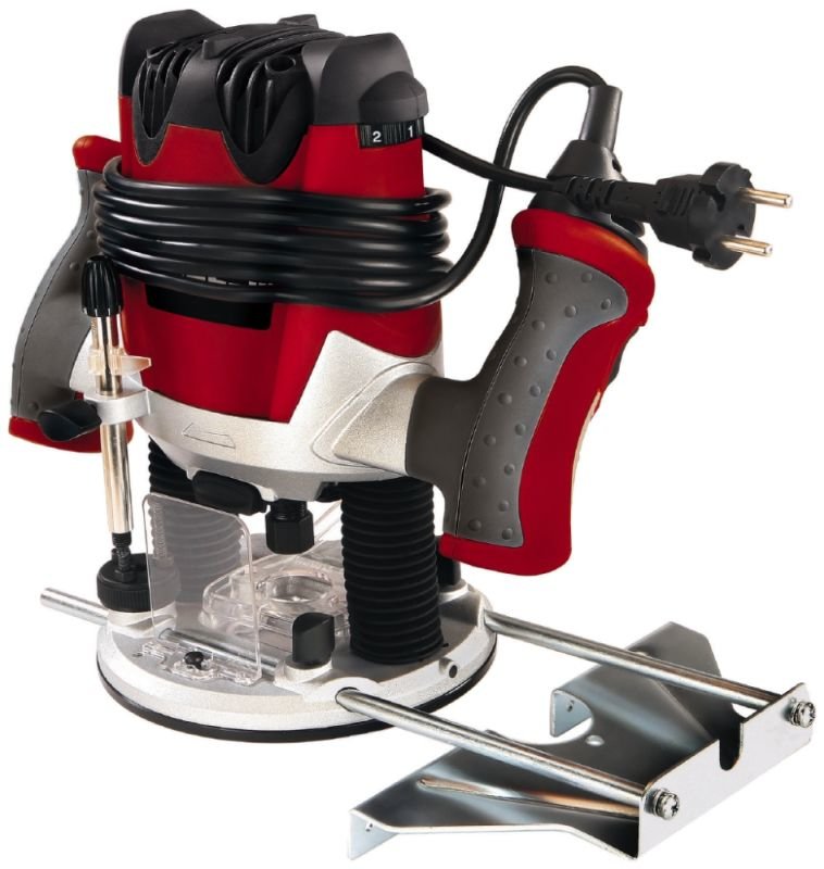 Fresadora Einhell Te-Ro 1255 E (Rojo/Negro, 1200 Vatios) 4350490