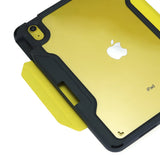 Funda Resistente Deqster 40-1013774 Para Ipad De 10,9" Y Ipad De 11" Amarillo  Transparente