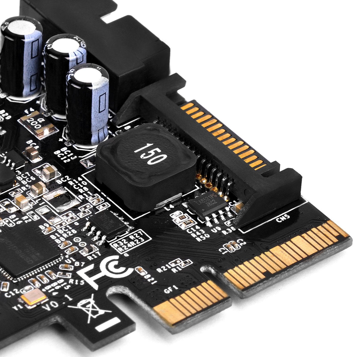 Silverstone Ecu05 Tarjeta De Expansión Pcie 2.0 Usb 3.0/Usb 3.1 Tipo-C