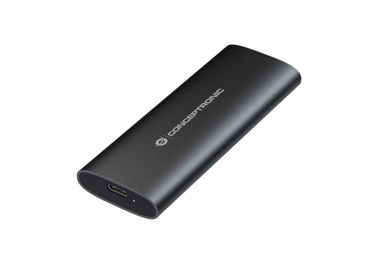 EAN 4015867229521 - Conceptronic StreamVault DANTE04B caja para disco duro externo Caja externa para unidad de estado sólido  imagen 1