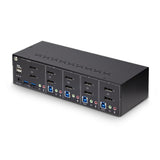 EAN 0065030899697 - StarTech.com P4DD46A2-KVM-SWITCH interruptor KVM Negro imagen 2