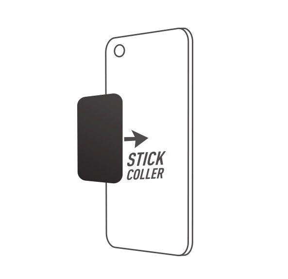 Mobilis U.Fix Soporte Pasivo Teléfono Móvil/Smartphone Ventilación De Aire Negro