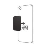 Mobilis U.Fix Soporte Pasivo Teléfono Móvil/Smartphone Ventilación De Aire Negro