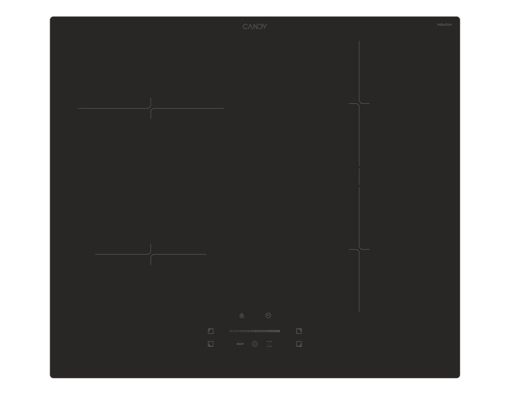 EAN 8059019051093 - Candy Idea CTP643C/YEP Negro Integrado 59 cm Con placa de inducción 4 zona(s) imagen 1