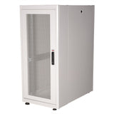 Roline 19-Zoll Serverschrank Basic 26 He, 600x1000 Bxt Perforiert Grau