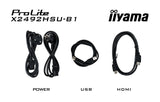 EAN 4948570126156 - iiyama ProLite X2492HSU-B1 pantalla para PC 61 cm (24") 1920 x 1080 Pixeles Full HD LED Negro imagen 19